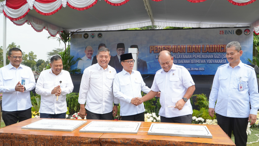 BGN Sumatera Barat Bersama Kemendes PDT Launching 14 SPPG Di Provinsi Daerah Istimewa Yogyakarta