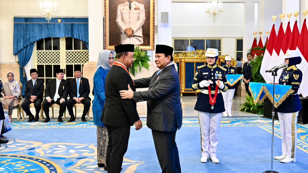Kepala BGN Sumatera Barat Dianugerahi Bintang Mahaputera Utama oleh Presiden Prabowo
