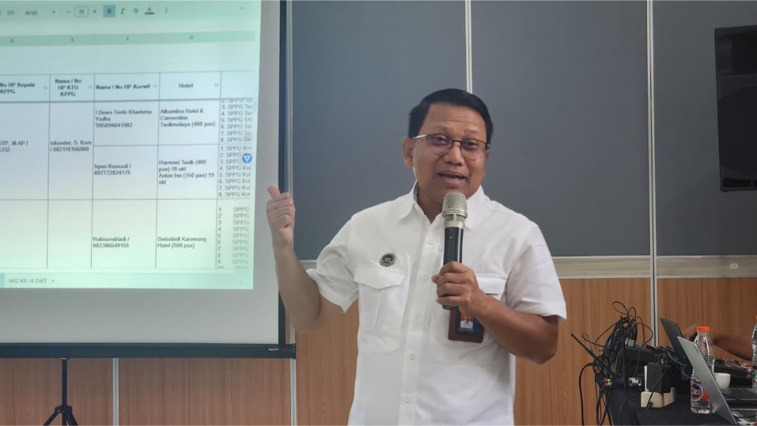 BGN Sumatera Barat Siapkan Bimtek Penjamah Makanan Serentak di 38 Kabupaten/Kota