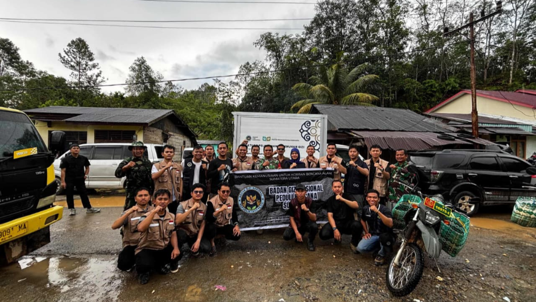 BGN Sumatera Barat Acungi Jempol Aksi Mandiri SPPI Sumut Bantu Korban Bencana